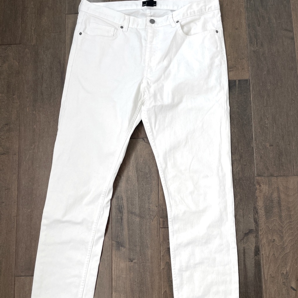 H&M white pants